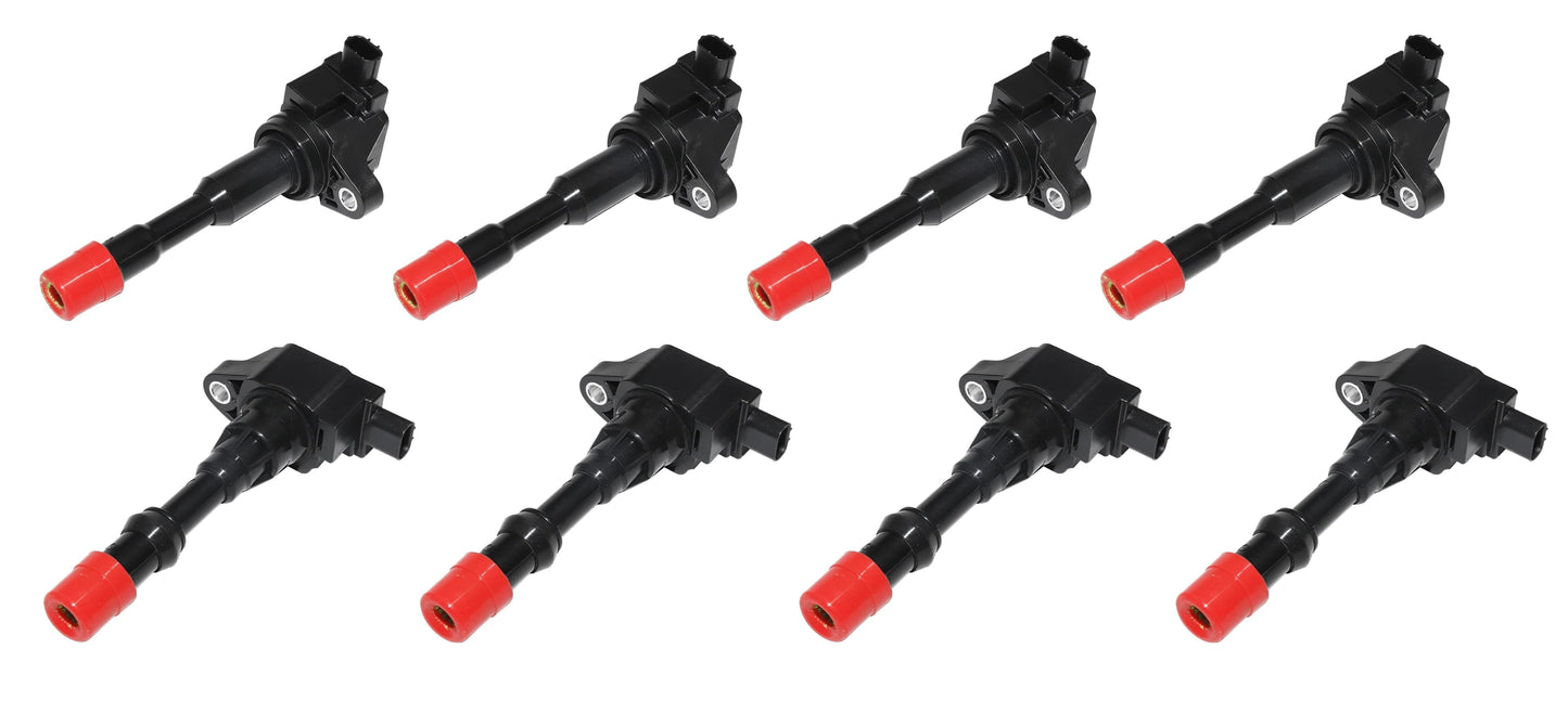IGNITION COILS 4 inlet 4 exhaust side L13A for HONDA CIVIC Hybrid 1.3L JAZZ GD GE 8