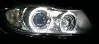 BMW H8 White ANGEL EYE HALO LED Markers E90 LCI E70 E71 E82 E87 E89 Z4 X5 X6