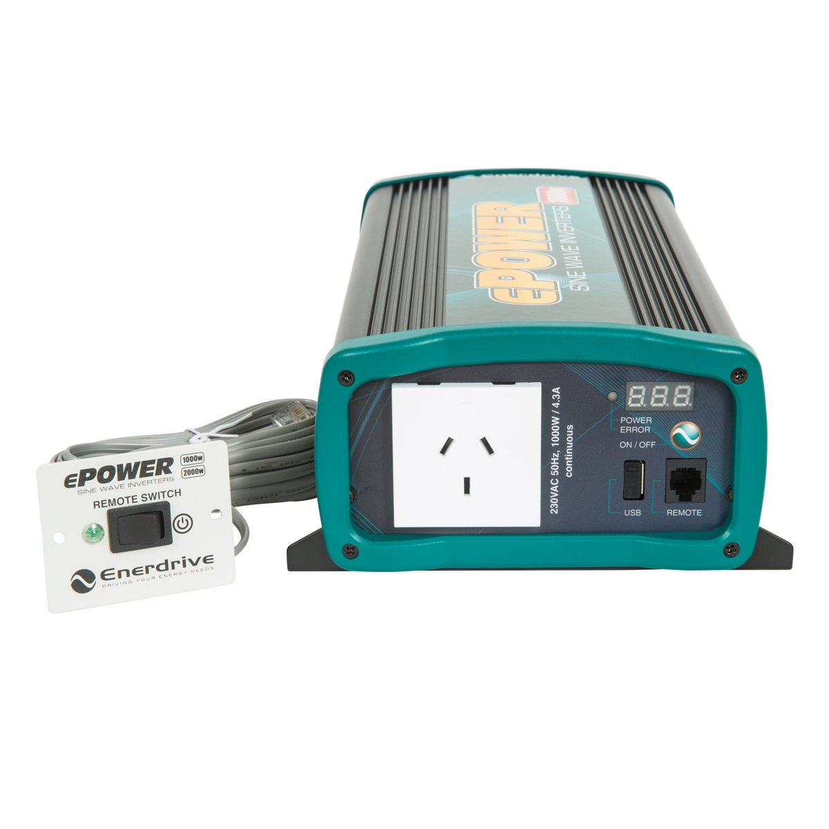 ENERDRIVE ePOWER 1000W True Sine Wave Inverter EN1110S