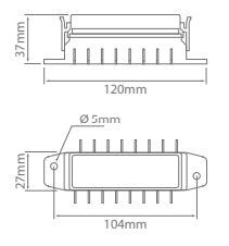 IONNIC FH03 30A Lateral Blade Fuse Holder