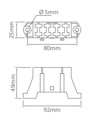 IONNIC FH07 30A Axial Blade Fuse Holder