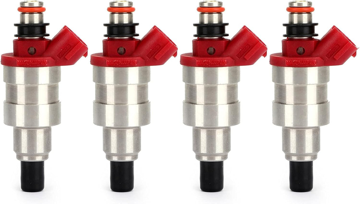 4 Genuine Fuel Injectors For Mazda B2600 2.6L G6 Ford Raider Courier