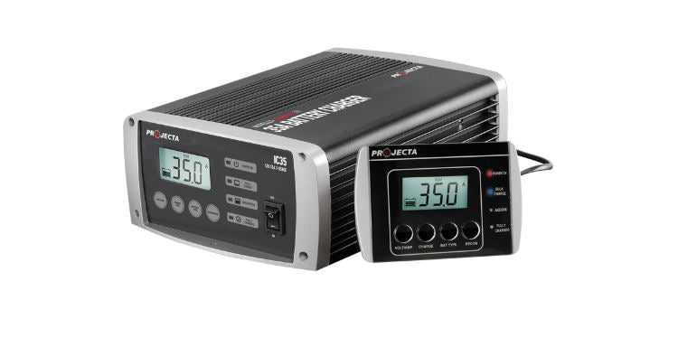 Projecta IC35 12V Automatic 35A 7 Stage Battery Charger inc Lithium
