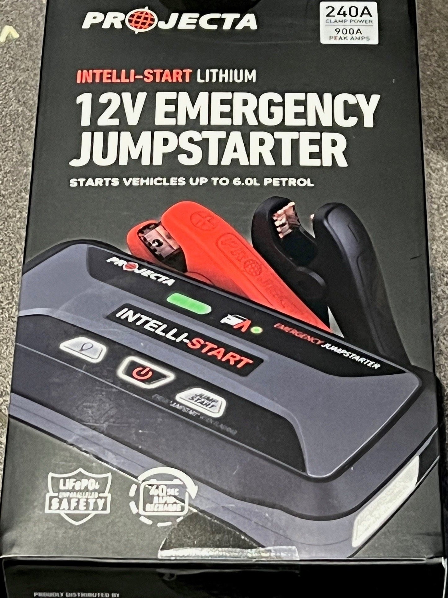 Projecta Intelli-Start Lithium Emergency Jump Starter - 240amp - IS920