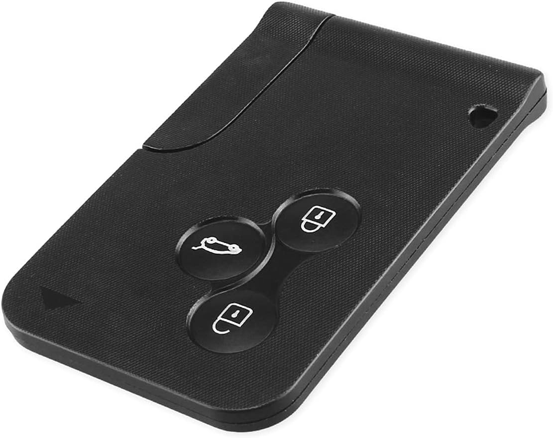 3 Button Remote Key Card for Renault Scenic 2003 - 2008 433.92Mhz PCF7947