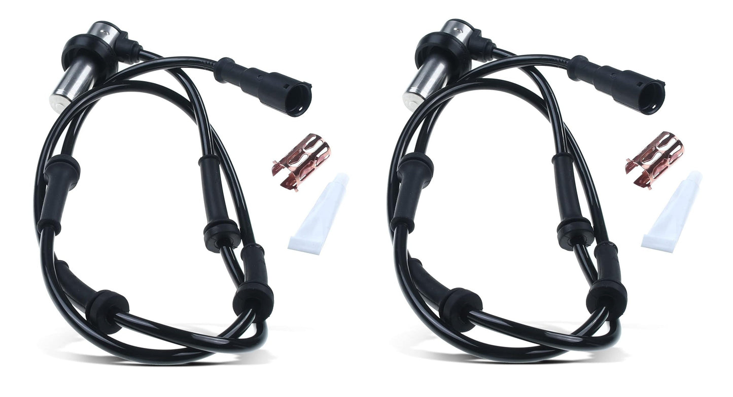 2 x Front Wheel Speed ABS Brake Sensors for Land Rover Range Rover P38 1994-2002