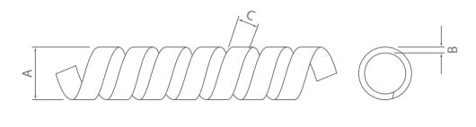 IONNIC CTC-24B/10 10mm Spiral Wrap