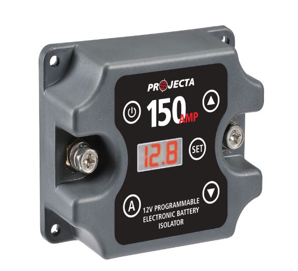 Projecta 150A Voltage Sensitive Battery Isolator VSR150 – Dual Battery 4WD Caravan Marine