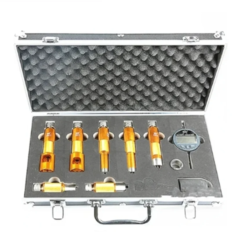 XBJ04 for BOSCH DENSO Diesel Common Rail Injector Nozzle Armature Lift Residual Air Gap Stroke Travel Measuring Test Tool Kits