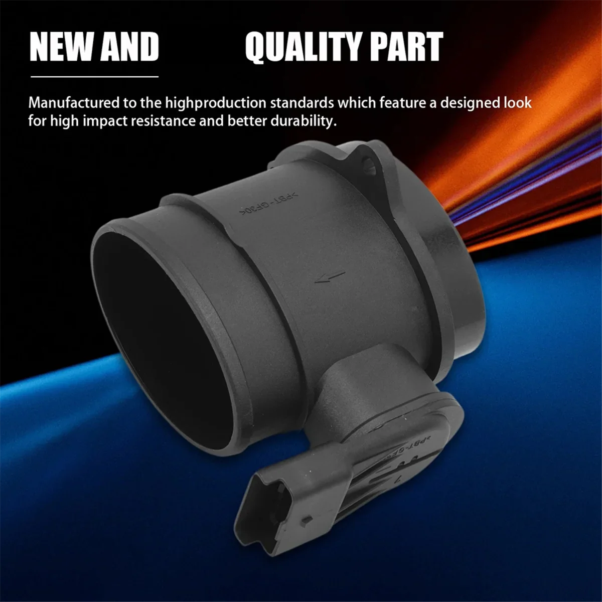 Car Mass Air Flow Meter Sensor 1610874680 13627794972 9650010780 for Berlingo C2 C3 C4 C5 Dispatch 1.6