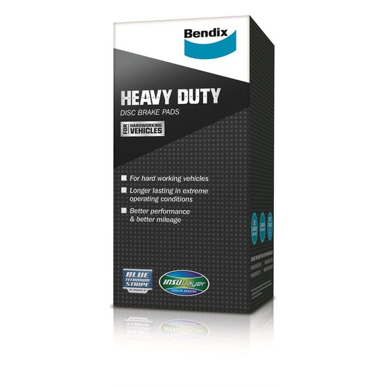 Bendix Heavy Duty Brake Pad Set Front DB1773 HD
