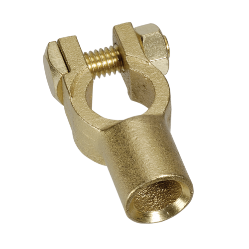 Projecta BT59H-10 Brass Battery Terminal – Heavy-Duty Crimp End Entry