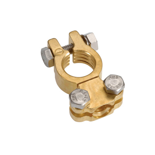 Projecta BT611-N10 Premium Battery Terminal Negative – Forged Brass Saddle