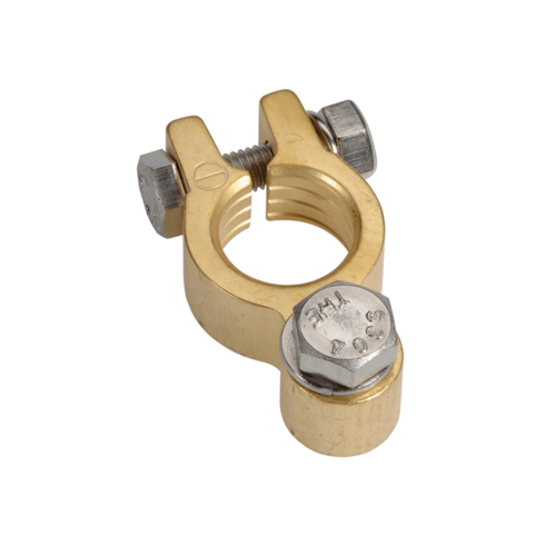 Projecta BT642-N10 Premium Battery Terminal Negative – Forged Brass Bolt
