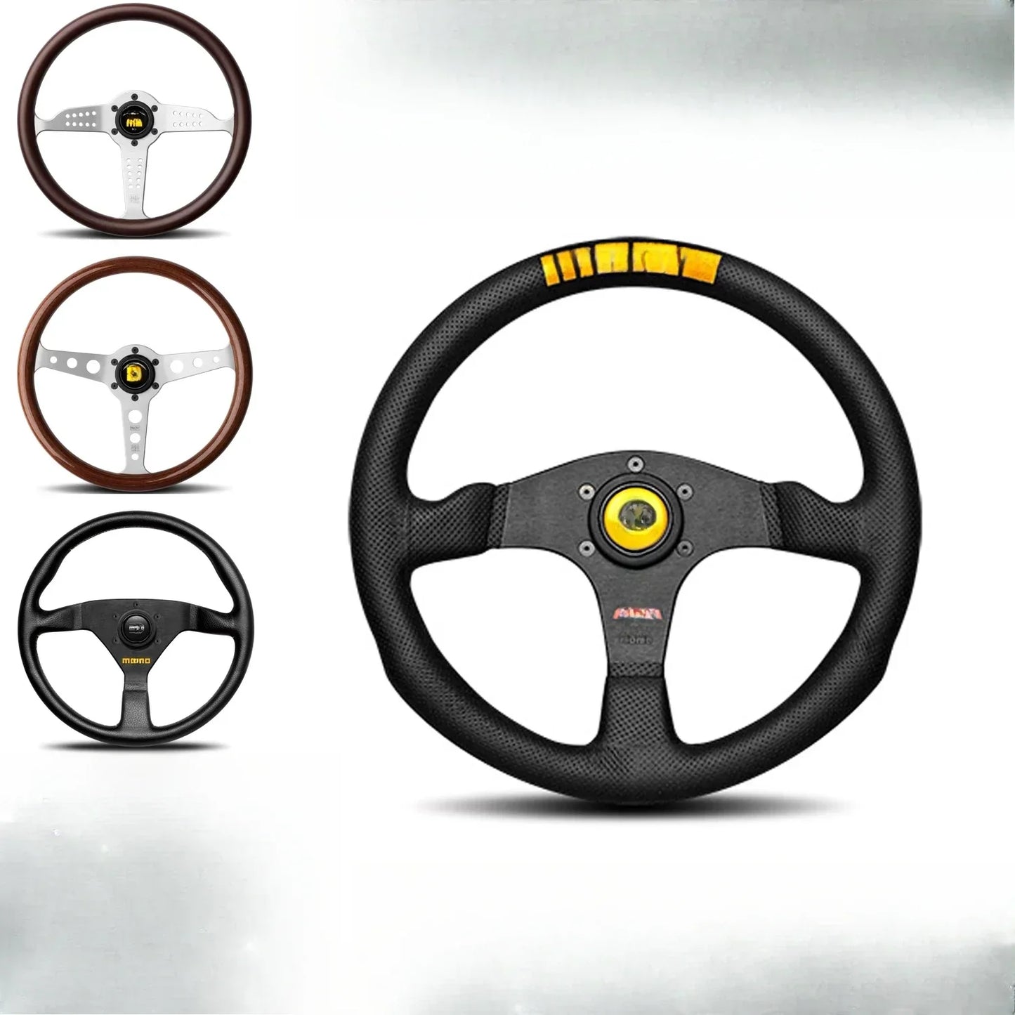 Mahogany Athletic Modified Steering Wheel