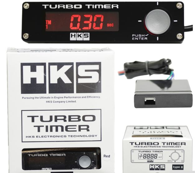 HKS Type 0 Turbo Timer Electronics Technology White For Skyline WRX STI Evo
