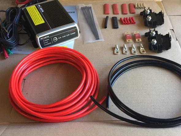 Projecta IDC25 V5 DC to DC Charger Kit with Fuses Cable & Lugs DC/DC Kit