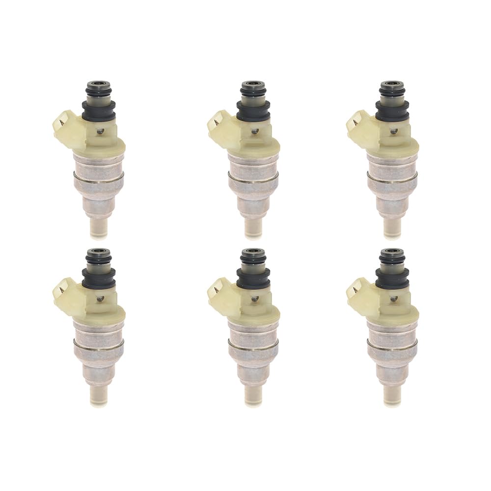 Set of 6 Remanufactured Fuel Injectors for Mitsubishi Pajero 6G72 3.0L V6