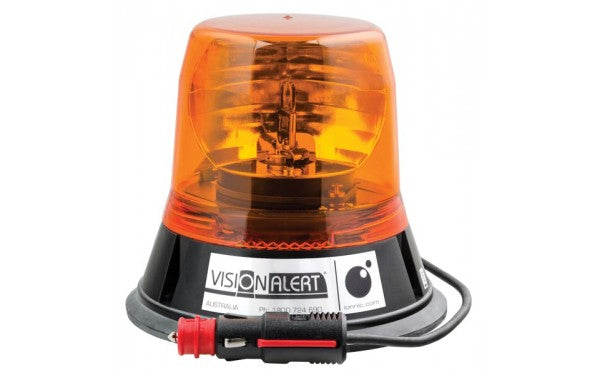 IONNIC 407001 12V 407 Amber Magnetic 50 Midi Vision Halogen Beacon