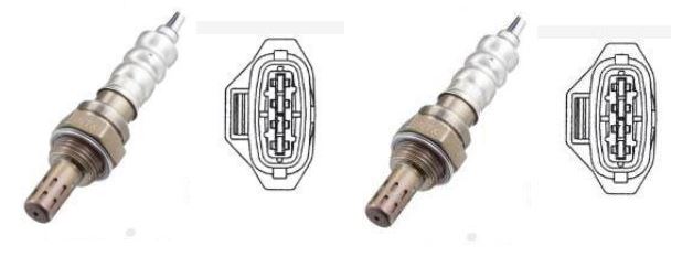 2 x Post-Cat o2 Oxygen Sensors for Holden Captiva 3.2 CG