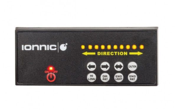 IONNIC LSTA003 12-24V Blue/Amber/Blue LED Traffic Director