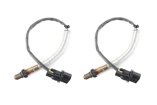 2 x front oxygen sensor o2 for Bmw E46 316 318 Pre-cat Upper (pair) Heat Shield