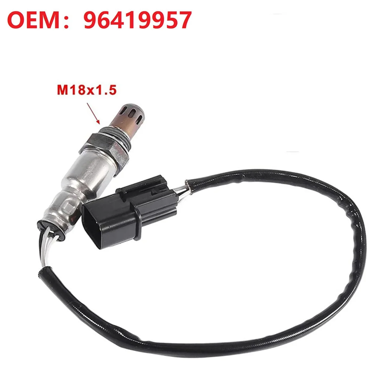 Car Oxygen Sensor Air Fuel Ratio Downstream O2 Sensor Replacement 96419957 for Chevrolet Aveo 1.2L 2007