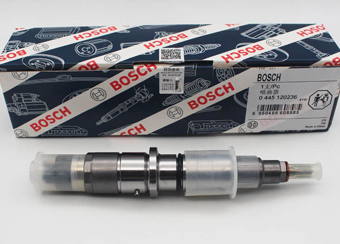 Bosch Fuel Injector 0445120236 For Cummins QSB6.7 Case Komatsu 5263308