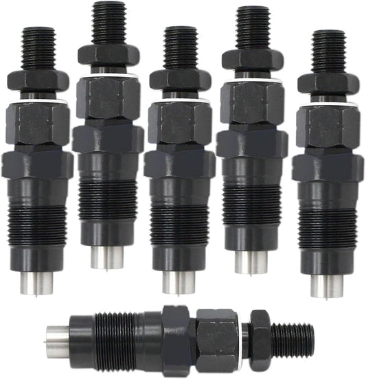 Toyota 1HZ Late Model Mechanical Injectors Set of 6 - Denso 093500-7250