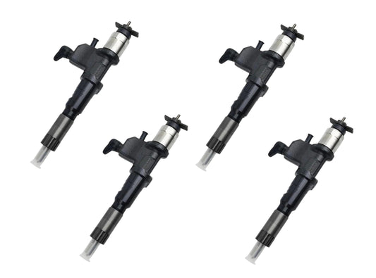 Isuzu Diesel Injector Set of 4 - New 095000-0190 / 8943921603