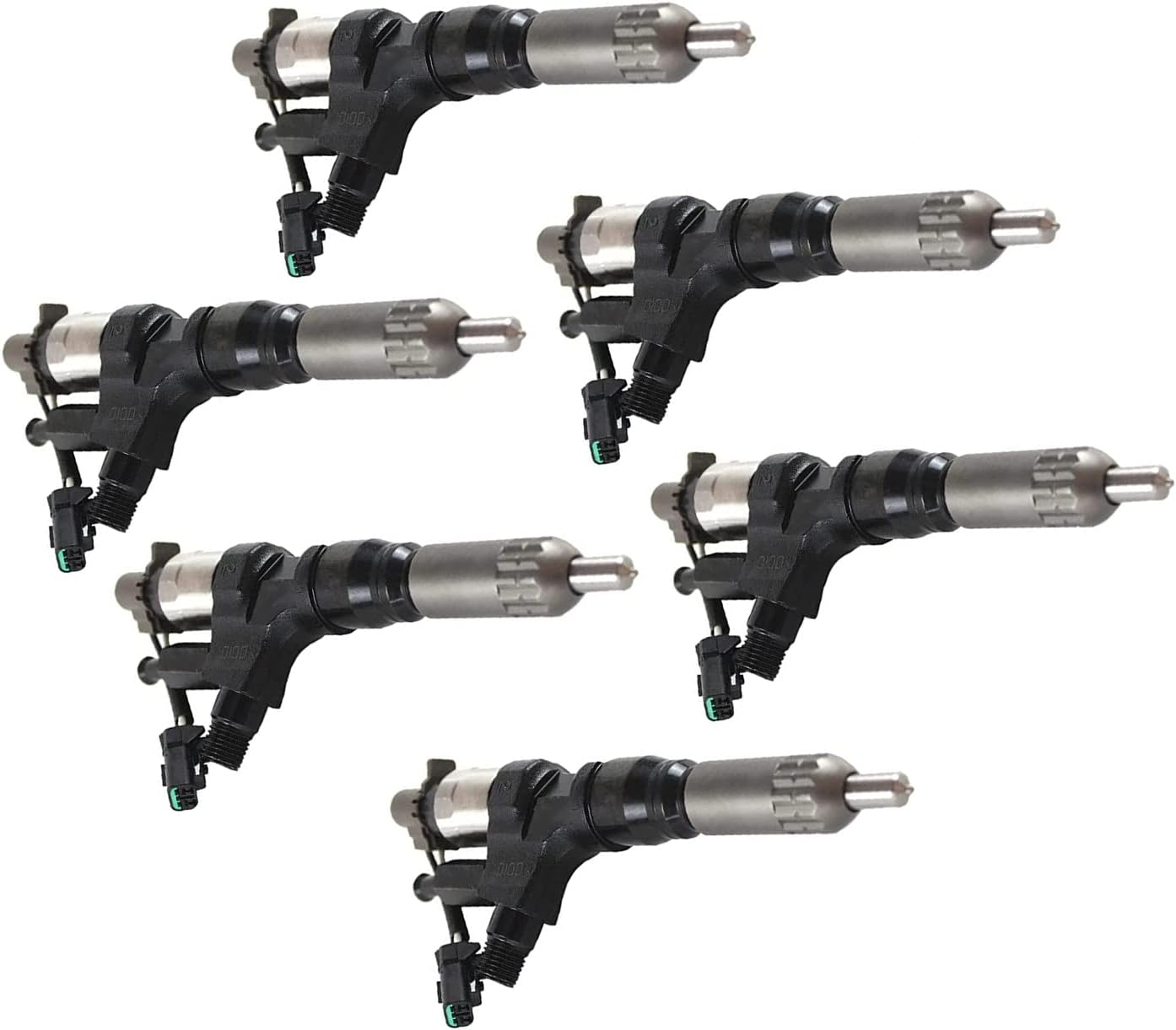 Hino JO8C Diesel Injectors Set of 6, OEM Spec 195000-0950