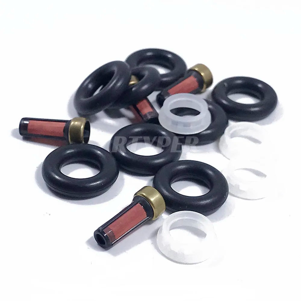 4 Sets 0280156028 XL2E-A1C Fuel Injector Repair Kits 02202 For Ford Explorer Mercury Explorer