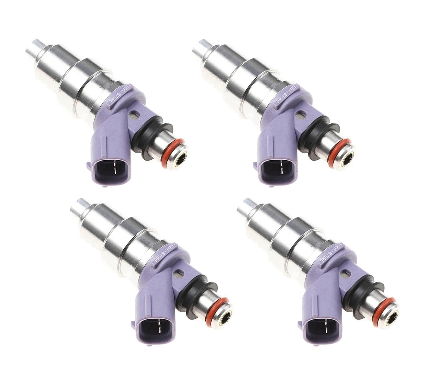 4 800cc FUEL INJECTORS for Starlet EP91 EP82 4EFTE 4AGE 18RG 11mm