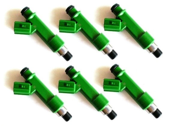 750cc Fuel Injectors for Toyota Nissan 1JZGTE 2JZGTE RB20DET RB26DETT E85 AISAN