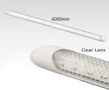 LED Autolamps 10121 12 Volt Interior Strip Clear Lens Lamp
