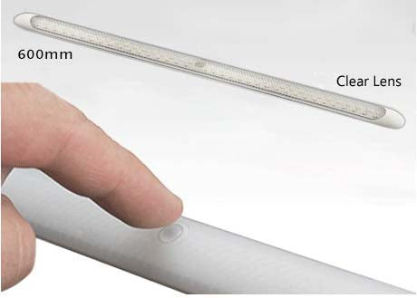 LED Autolamps 10121/12SW 12 Volt Interior Strip Clear Lens Lamp