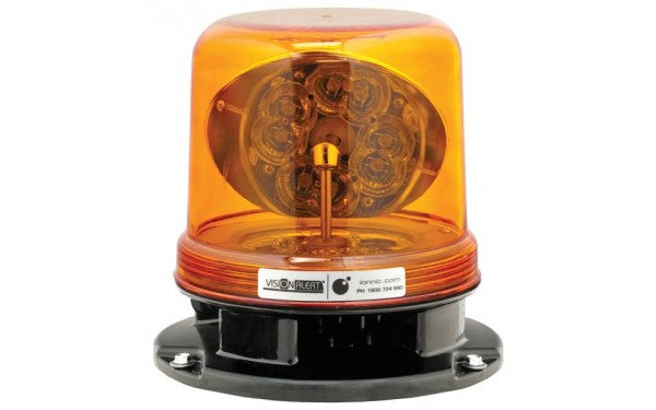 IONNIC 107000 12-24V Amber 3 Bolt Rotating LED Beacon
