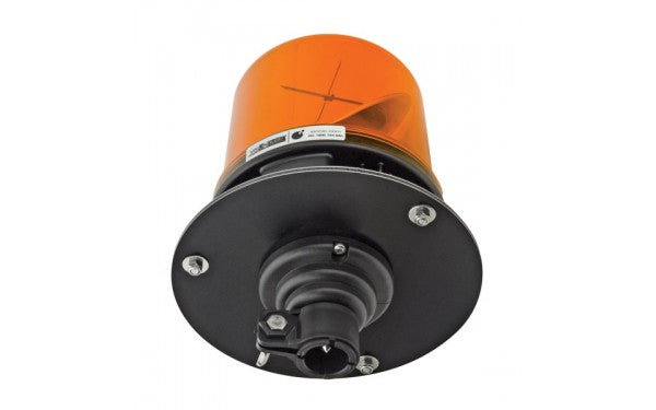 IONNIC 107002 12-24V Amber Pole Mount Rotating LED Beacon