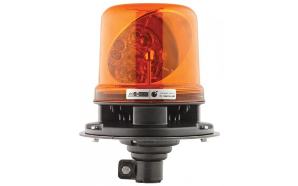 IONNIC 107002 12-24V Amber Pole Mount Rotating LED Beacon