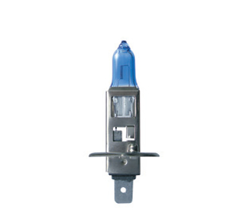 PHILIPS H1 12V 55W CRYSTAL VISION 4300K WHITE HALOGEN BULBS BONUS T10 PARKERS