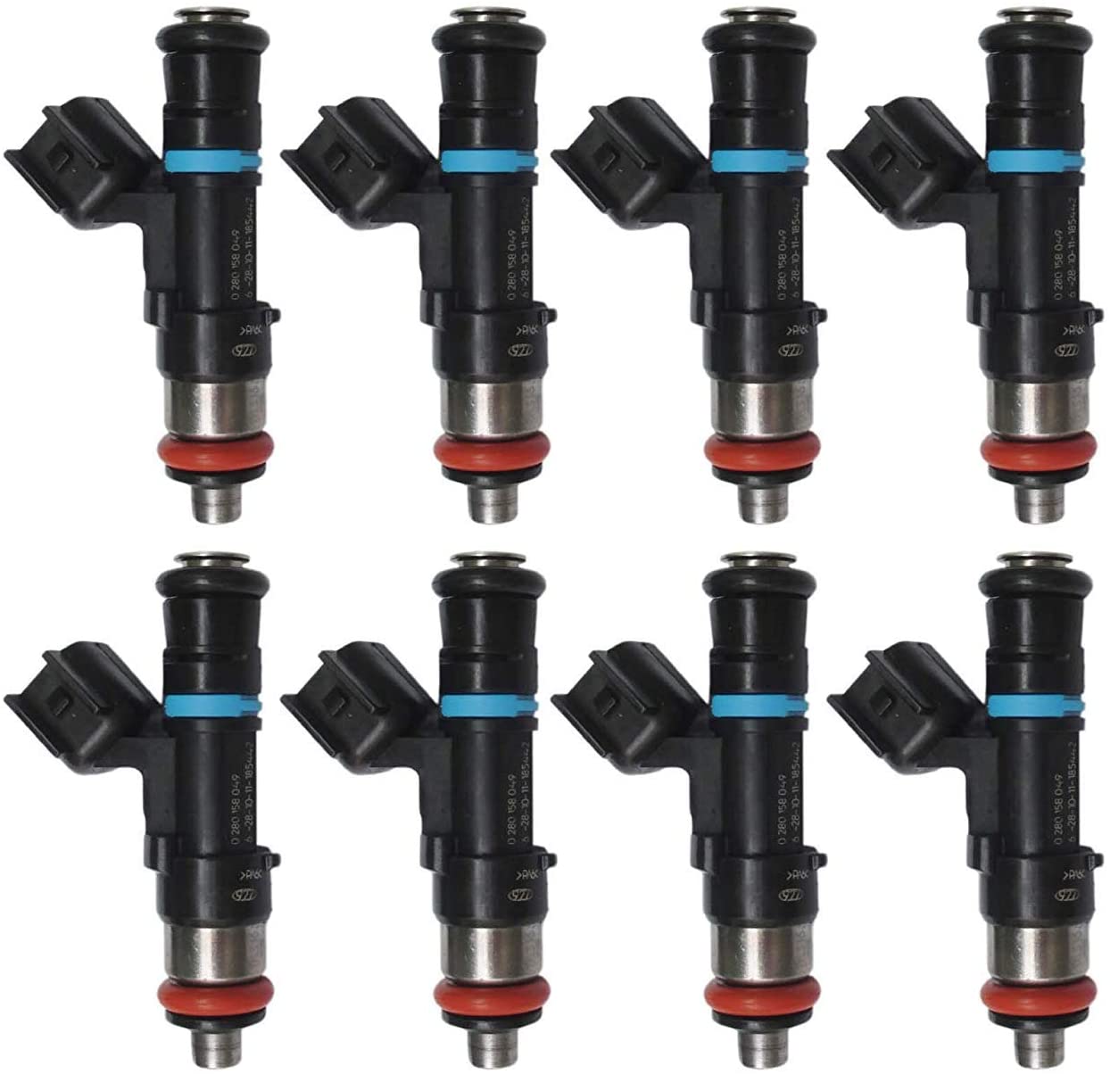 8 x Fuel Injectors For Commodore VZ VE LS2 6.0 12569113 INJ-158