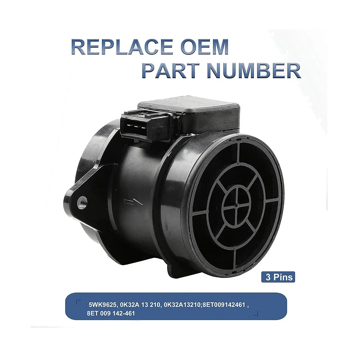 0K32A13210 Mass Air Flow Sensor Meter for 2001-2005 1.5L 1.6L 74-10054 5WK9625