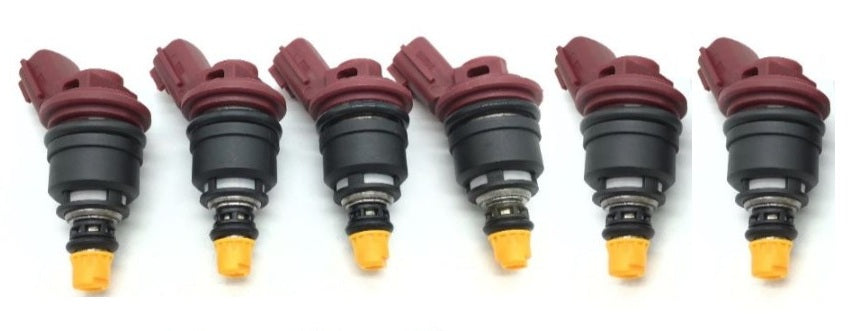 6 x 1000cc Fuel Injectors for NISSAN / NISMO Z32 300ZX 89 ~ 94 VG30 upgrade