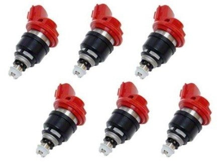 6 x 850cc Fuel Injectors for NISSAN / NISMO Z32 300ZX 89 ~ 94 VG30 upgrade