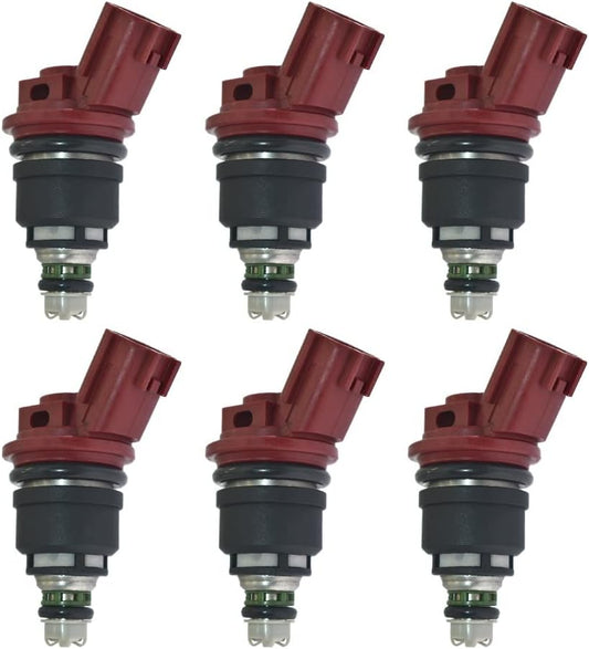 6 Nismo 740cc Fuel Injectors for Nissan Skyline R33 RB25DET ECR33 RR544