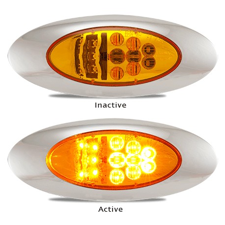 LED Autolamps 170CAT5/24 24 Volt Side Direction Indicator Marker Lamp