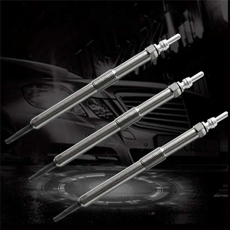 4Pcs Turbo Diesel Heater Glow Plugs Heater for Ssangyong Actyon & Sports Kyron Rexton 6641590001 A6641590001
