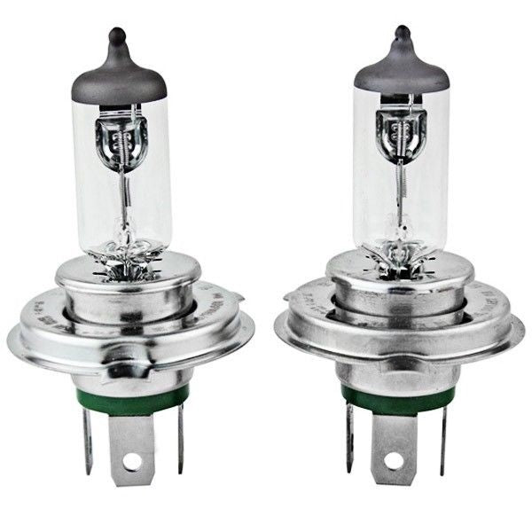 Pair (2) 12V H4 60/55W 100/55W 100/90W Car Headlight Helogen Clear Globes Bulbs
