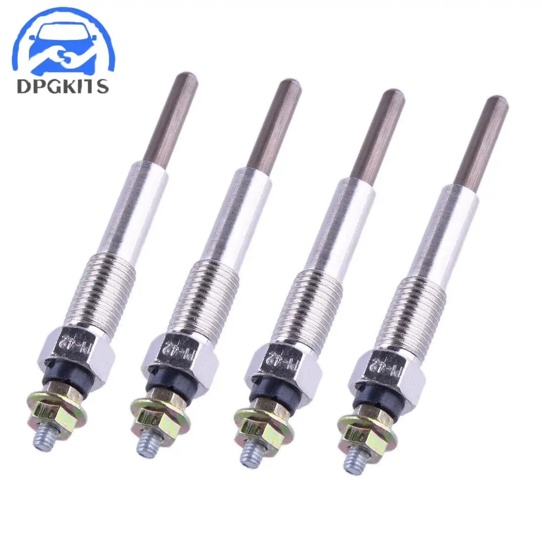 4pcs Excavator Glow Plug  9-82511978-0 9825119780 For Isuzu ELF250 ELF350 C240 C190 C201 C221 4FA1 Diesel Engine Digger Parts