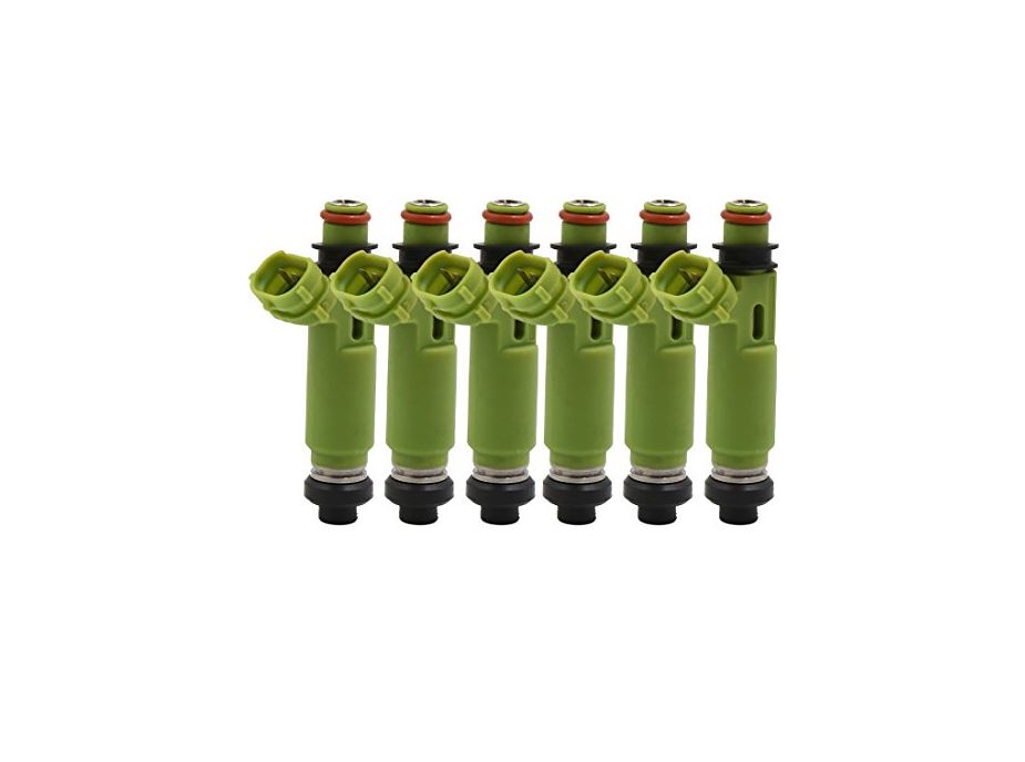 6 FUEL INJECTORS For (some) MITSUBISHI 6G72 3.0L V6 1998-2006 DENSO INJECTOR
